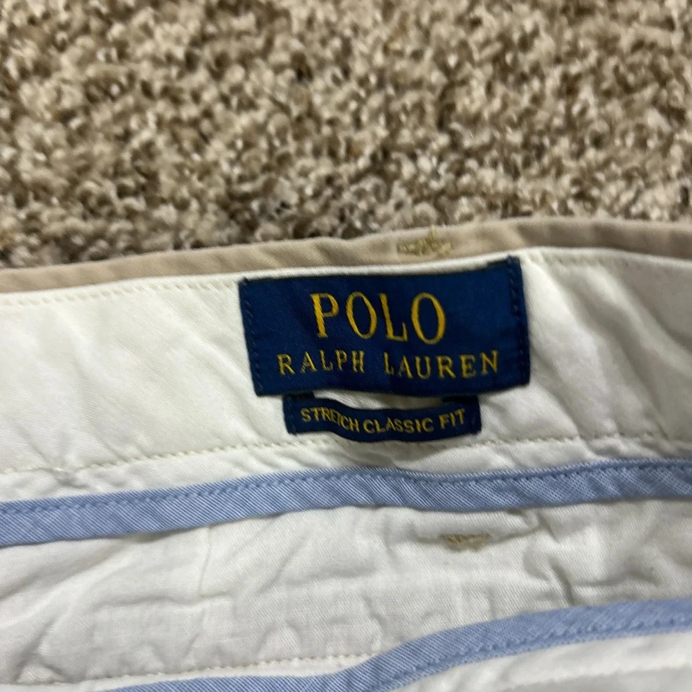 Polo Ralph Lauren Men's Chino Shorts Size 38 Tan Preppy